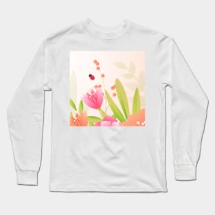 Flowers Art Long Sleeve T-Shirt